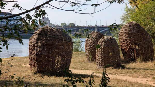 Wojtek Langner Rzeźby Wiklinowe
